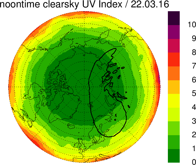 UV Index 160322