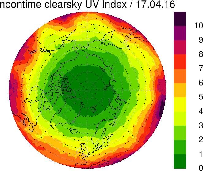 UV Index 160417